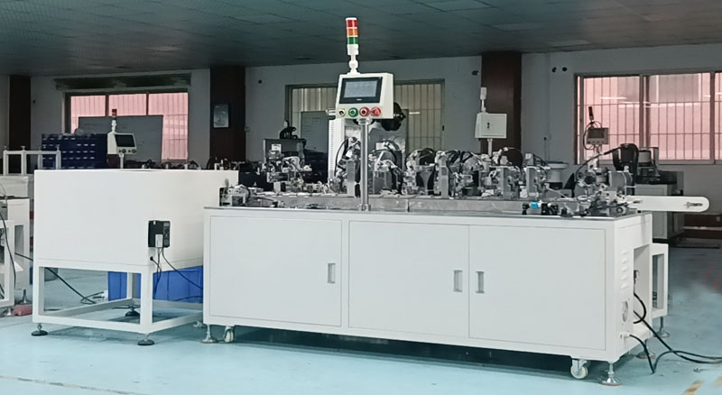 電池正負極彈片自動安裝機