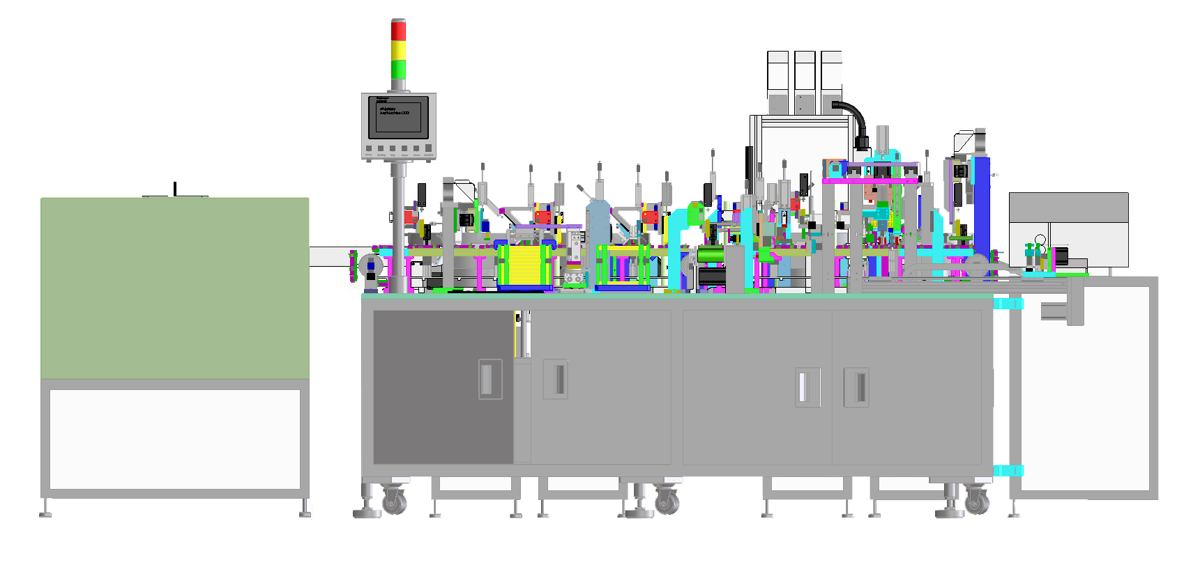 自動化組裝的工作流程的主要結(jié)構(gòu),以及使用注意事項